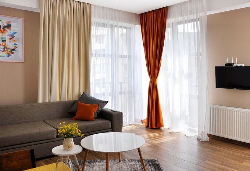 آپارتمان 1 خوابه با بالکن, Bfg Suites Apartments