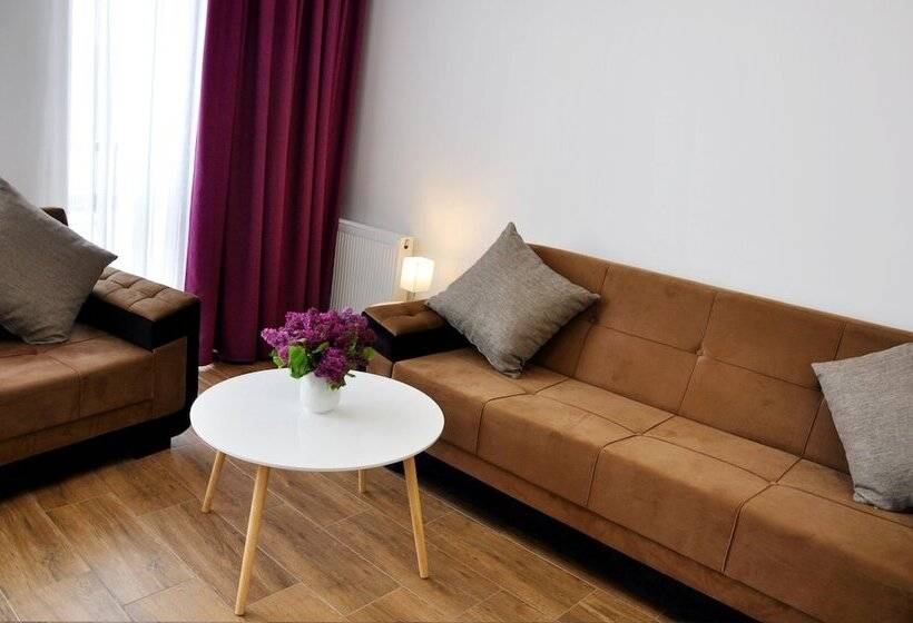 آپارتمان 1 خوابه با تراس, Bfg Suites Apartments