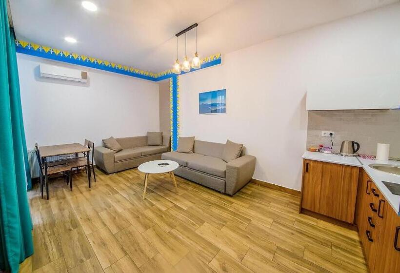 آپارتمان 1 خوابه با بالکن, Bfg Suites Apartments