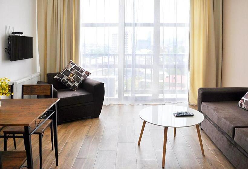 آپارتمان 1 خوابه با بالکن, Bfg Suites Apartments