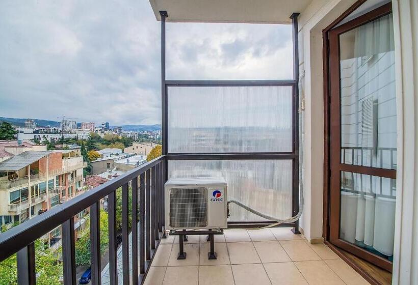 آپارتمان 1 خوابه با بالکن, Bfg Suites Apartments