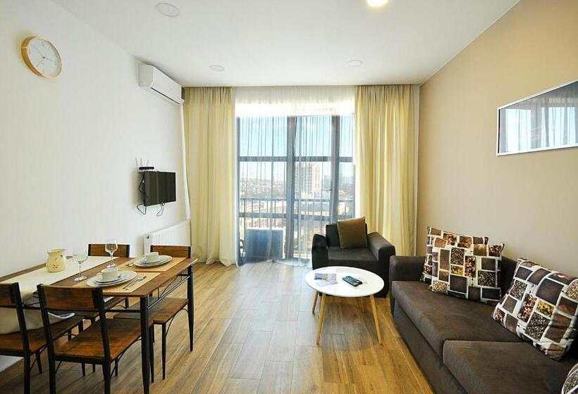 آپارتمان 1 خوابه با بالکن, Bfg Suites Apartments