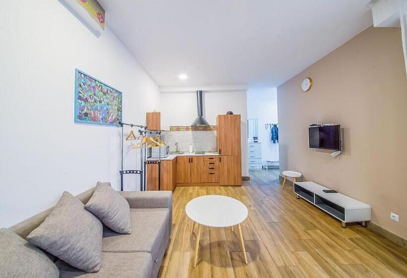 آپارتمان 1 خوابه با بالکن, Bfg Suites Apartments