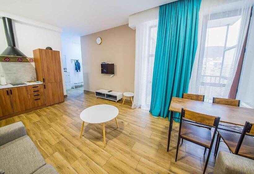 آپارتمان 1 خوابه با بالکن, Bfg Suites Apartments