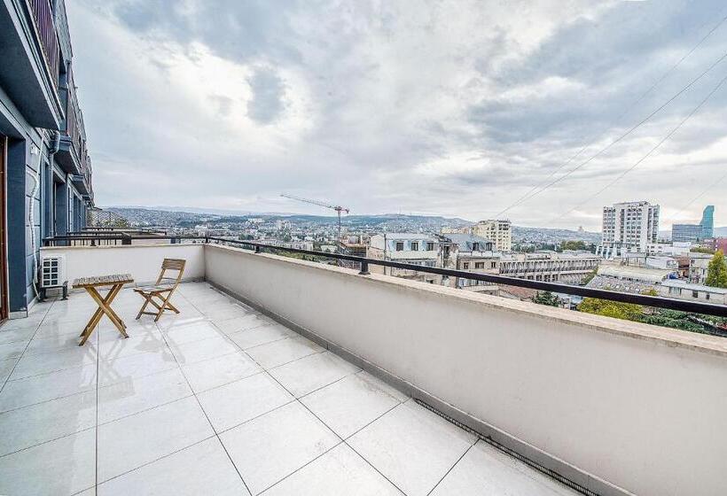 آپارتمان 1 خوابه با تراس, Bfg Suites Apartments