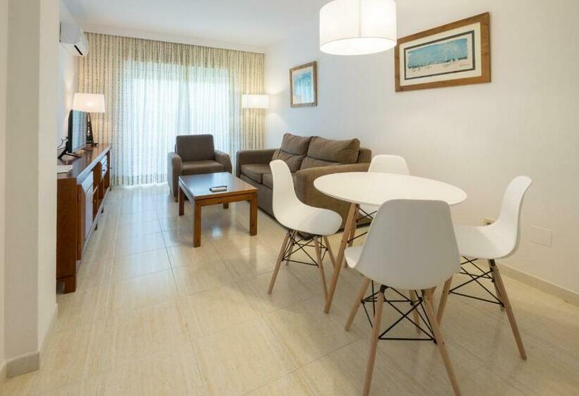 شقة غرفة نوم واحدة ذات إطلالة جانبية على البحر, Aparthotel Las Dunas