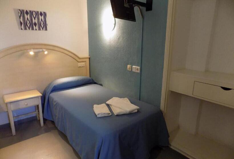 스탠다드 싱글 룸 공동욕실, Hostal Villa Maruja