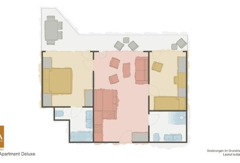 Апартаменты Deluxe 1 Спальня, Vaya St Zeno Serfaus
