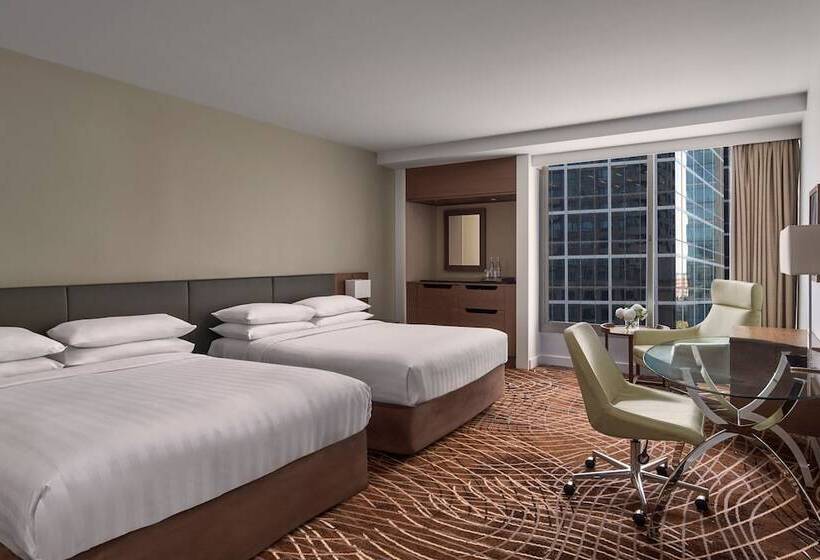 اتاق استاندارد با 2 تخت دوبل, Melbourne Marriott