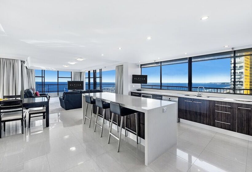 Апартаменты Пентхаус 1 Спальня, Ultiqa Beach Haven On Broadbeach