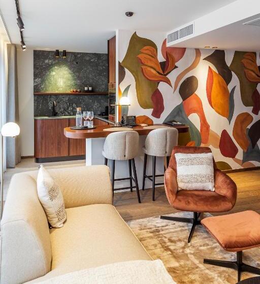 آپارتمان 1 خوابه با بالکن, Hassotel
