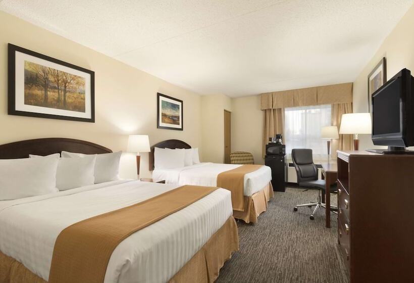 ２ダブルベッドのスタンダードルーム, Travelodge By Wyndham Edmonton South
