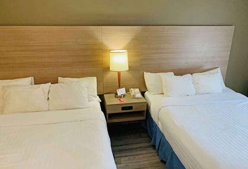 Номер Стандарт 2 Двуспальные Кровати, Econo Lodge Airport Quebec