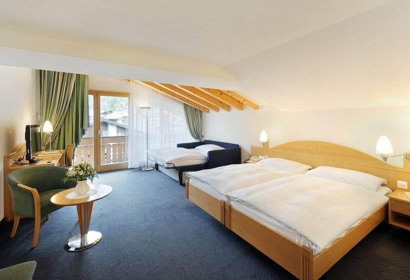 Номер Стандарт Трехместный, Alpine Hotel Perren
