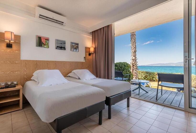 اتاق استاندارد با چشم‌انداز دریا, Hôtel Propriano Arena Bianca