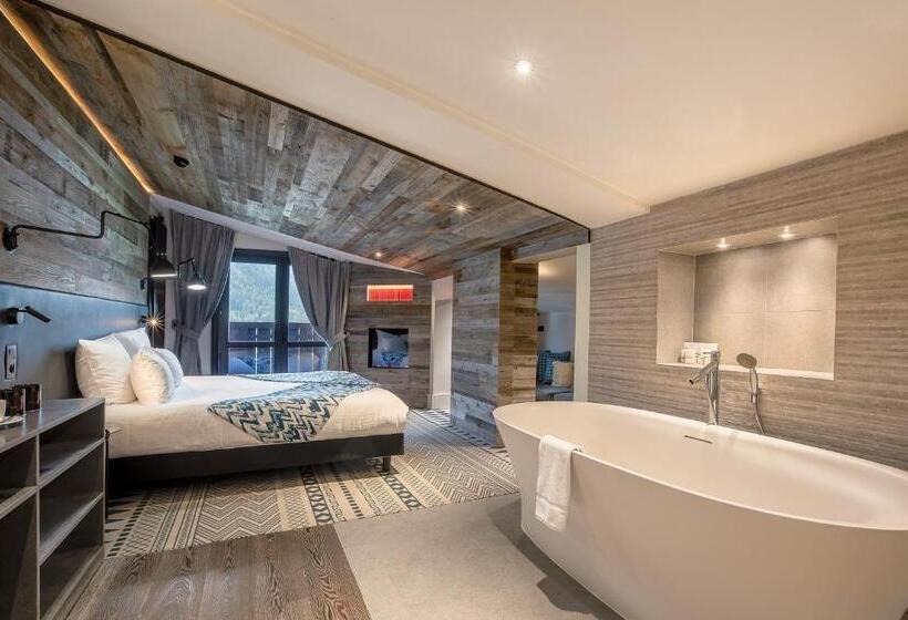 Люкс Superior, Chalet Hôtel Le Prieuré & Spa