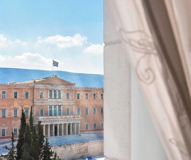 琮城市景观的豪华间, Grande Bretagne, A Luxury Collection Hotel, Athens