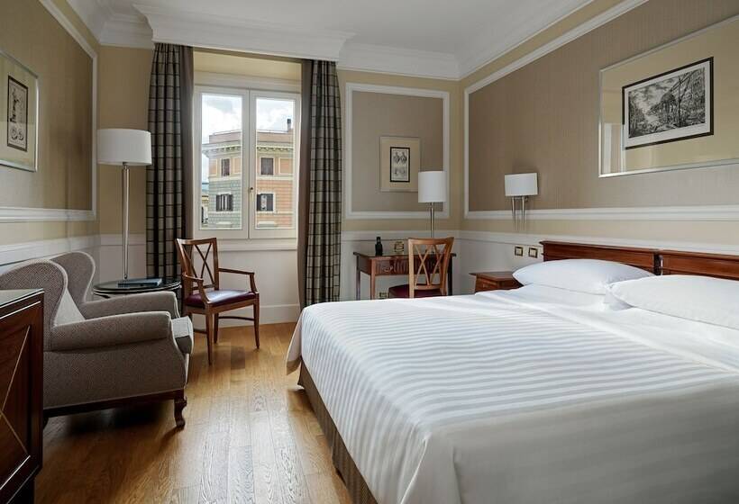 חדר דלוקס, Rome Marriott Grand Hotel Flora
