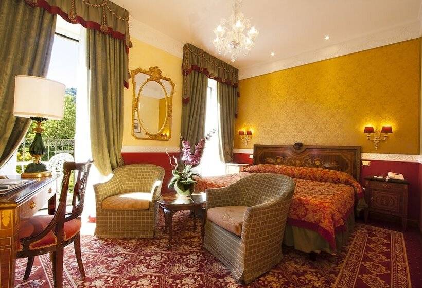 اتاق استاندارد با چشم‌انداز باغ, Grand Hotel Des Iles Borromées & Spa