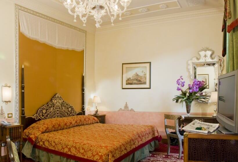 اتاق استاندارد با چشم‌انداز باغ, Grand Hotel Des Iles Borromées & Spa