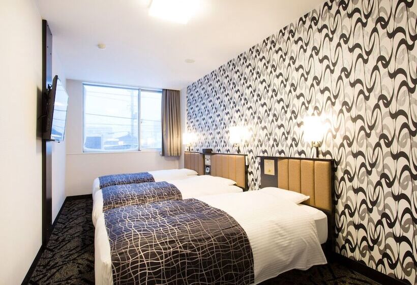 اتاق استاندارد سه نفره, Apa Hotel Hakodate Ekimae