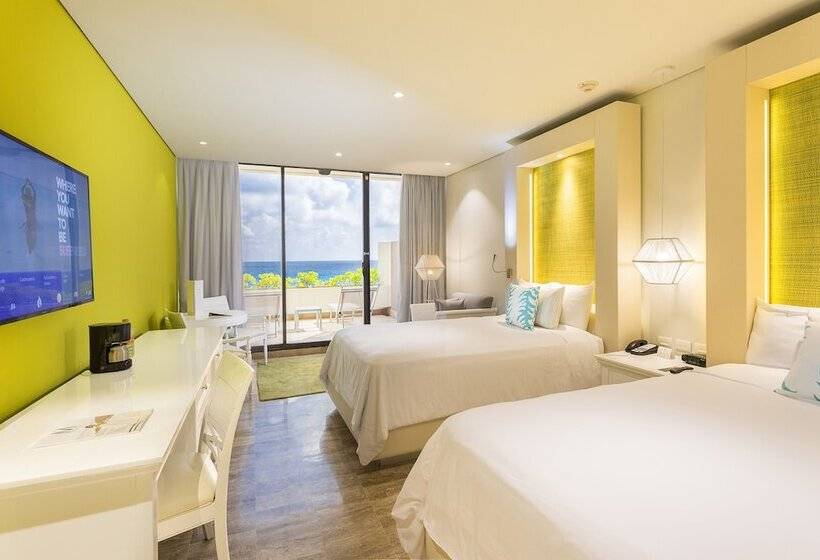 סוויטת ג'וניור דלוקס נוף לים, Paradisus Cancun  All Inclusive