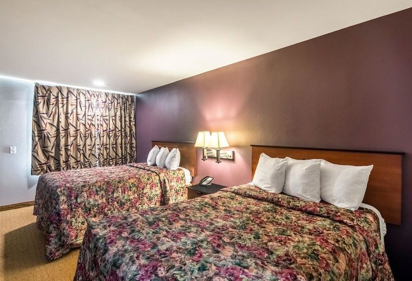 带2个双人床的标准工作室, Rodeway Inn