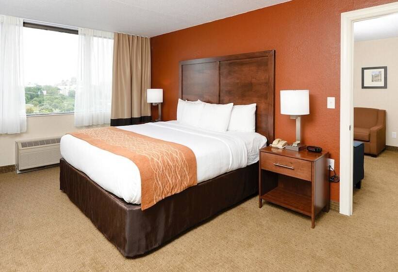 سوئیت با چشم‌انداز رودخانه, Comfort Inn & Suites Event Center