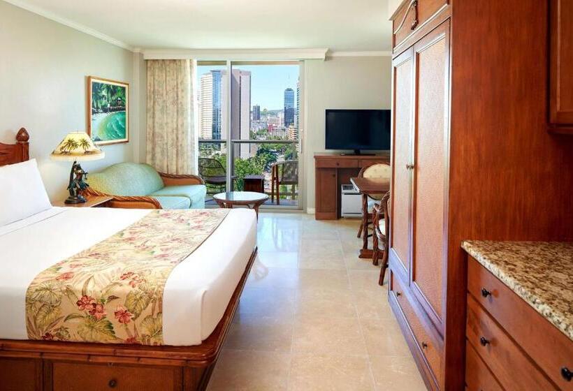 Standard Room Double Bed City View, Luana Waikiki Hotel & Suites