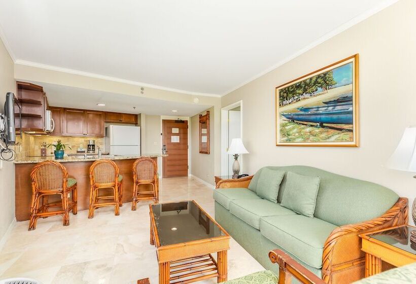سوییت با چشم‌انداز دریا, Luana Waikiki Hotel & Suites