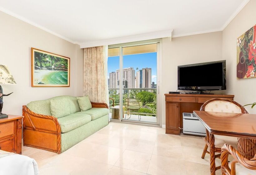 Standard Room Double Bed City View, Luana Waikiki Hotel & Suites