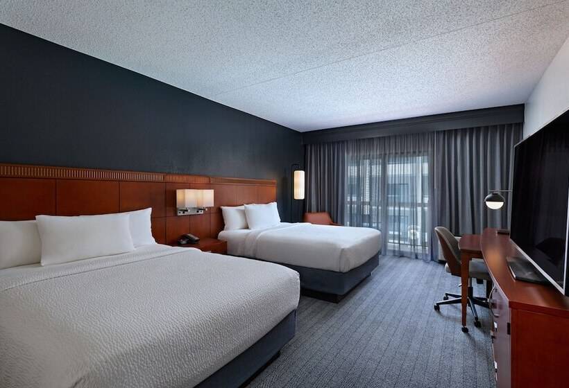 Номер Стандарт 2 Двуспальные Кровати, Courtyard By Marriott Dallas Plano Parkway At Preston Road