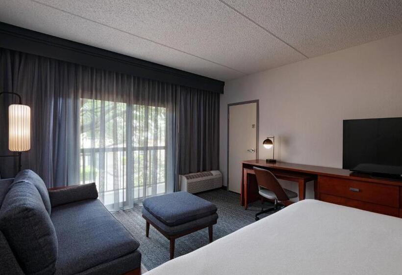 带大床的标准间, Courtyard By Marriott San Antonio Medical Center