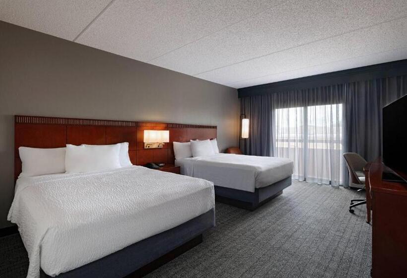 חדר סטנדרט שתי מיטות זוגיות, Courtyard By Marriott San Antonio Medical Center