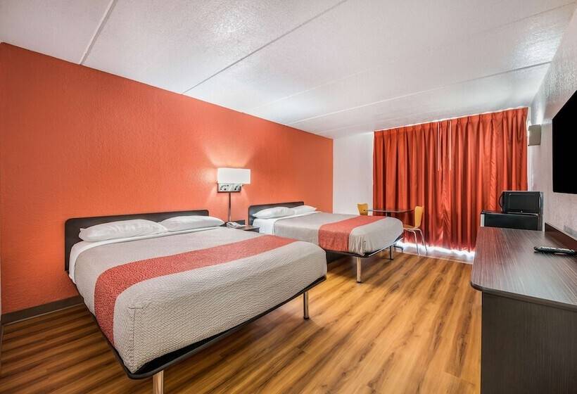 Номер Стандарт 2 Двуспальные Кровати, Motel 6 Henderson, Tx
