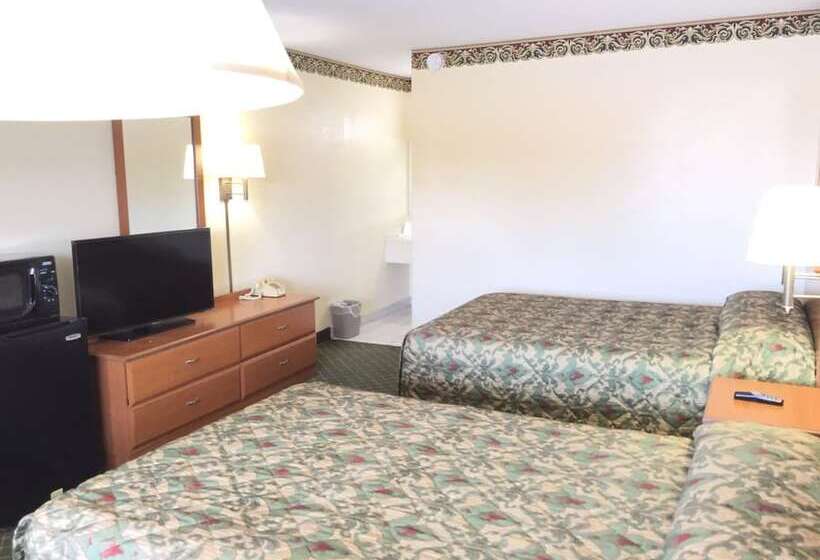 ２ダブルベッドのスタンダードルーム, Economy Inn