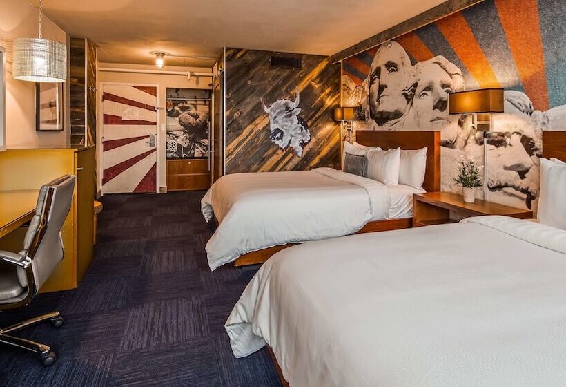 Номер Стандарт 2 Двуспальные Кровати, The Rushmore Hotel & Suites; Bw Premier Collection