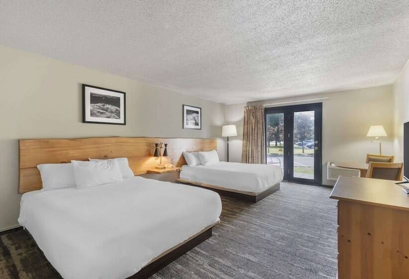 带2个双人床的标准工作室, Green Granite Inn, Ascend Hotel Collection