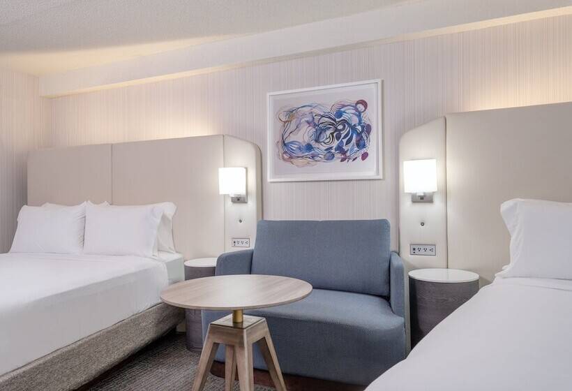 Номер Стандарт 2 Двуспальные Кровати, Crowne Plaza Indianapolis Airport, An Ihg