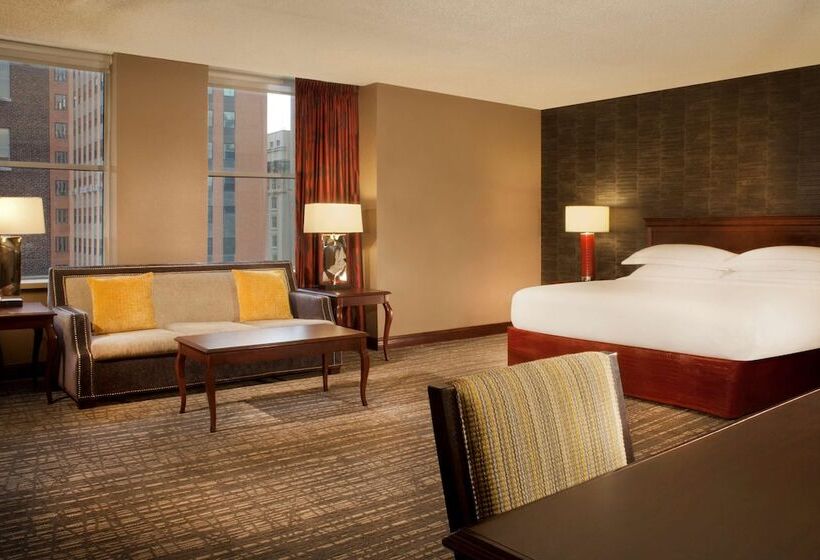 Habitació Deluxe, Hilton Fort Worth
