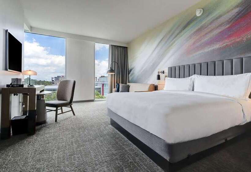 Habitació Deluxe Llit King, Hilton Fort Worth