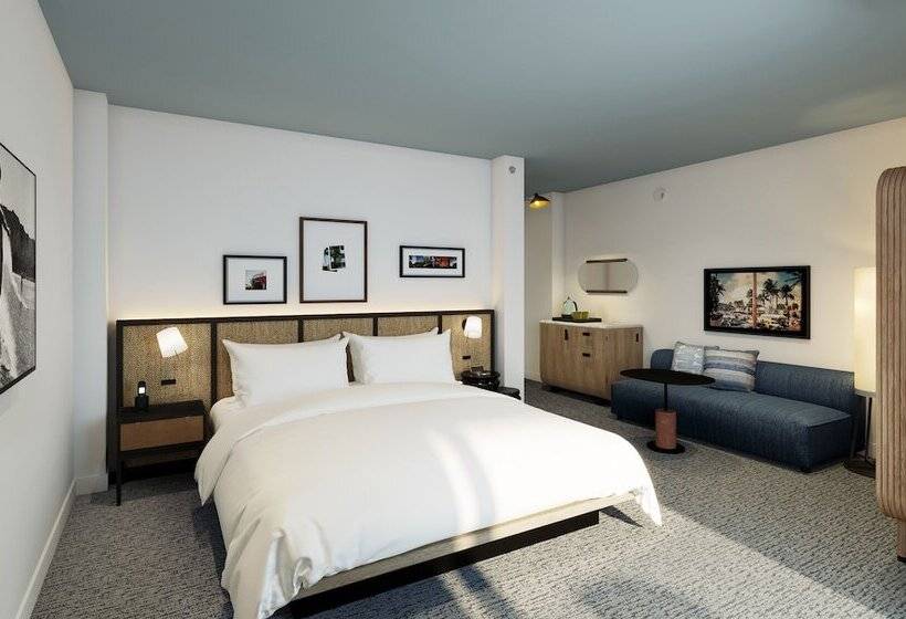 اتاق استاندارد با تخت دوبل, Romer House Waikiki   Adults Only