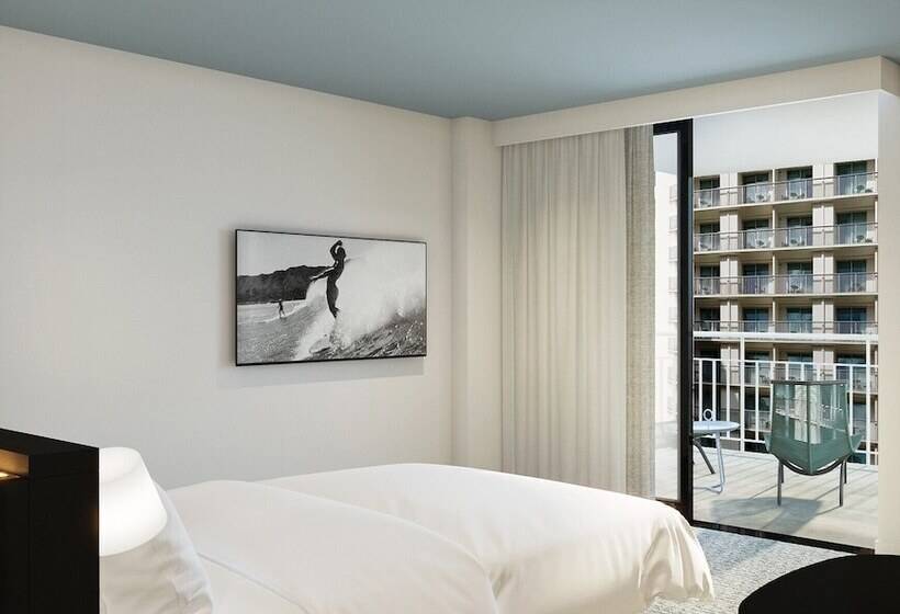 اتاق استاندارد با تخت دوبل, Romer House Waikiki   Adults Only