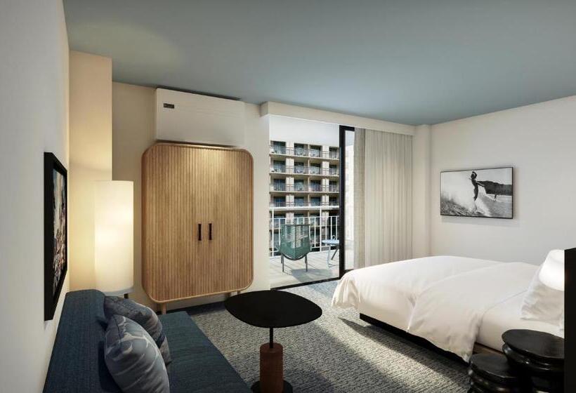 اتاق لوکس با تخت بزرگ, Romer House Waikiki   Adults Only