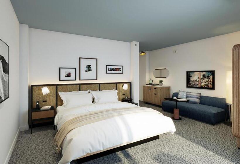اتاق لوکس با تخت بزرگ, Romer House Waikiki   Adults Only