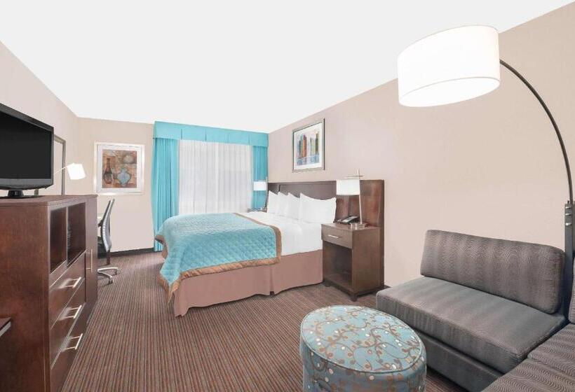キングサイズベッドのスーペリアルーム, Wyndham Garden Midland