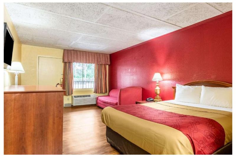 اتاق استاندارد با تخت بزرگ, Econo Lodge Charlotte Airport