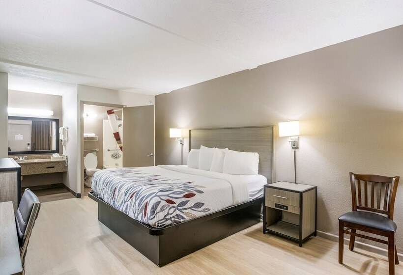 Номер Deluxe Адаптированный для Инвалидов, Red Roof Inn Savannah   Richmond Hill I 95