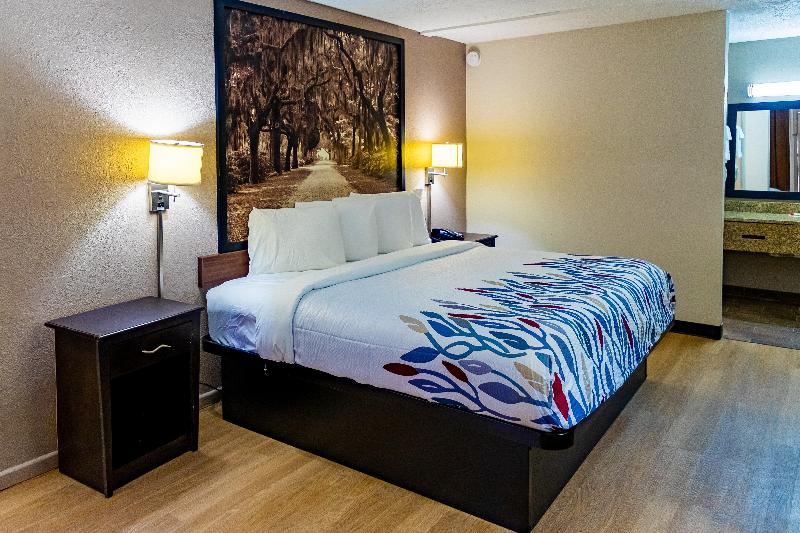 Номер Superior Кровать Кинг, Red Roof Inn Savannah   Richmond Hill I 95