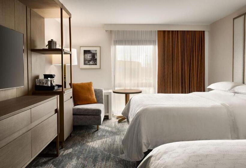 스탠다드 룸 더블 침대 2개, Sheraton Madison